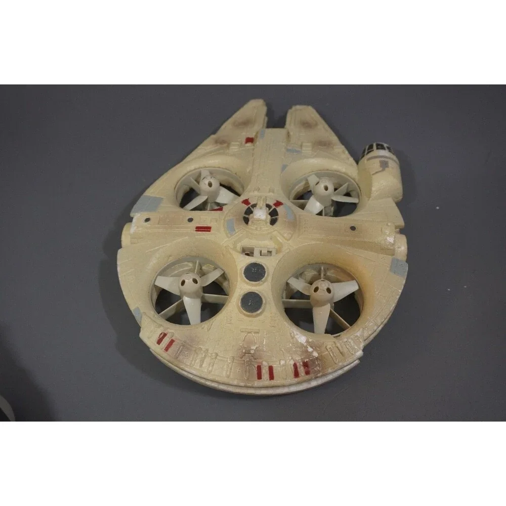 Air Hogs Star Wars RC Ultimate Millennium Falcon Quadcopter Drone Functional